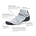 Swiftwick - VIBE ONE Trail & Road Running Socks, All Day Comfort (Grey, Large)