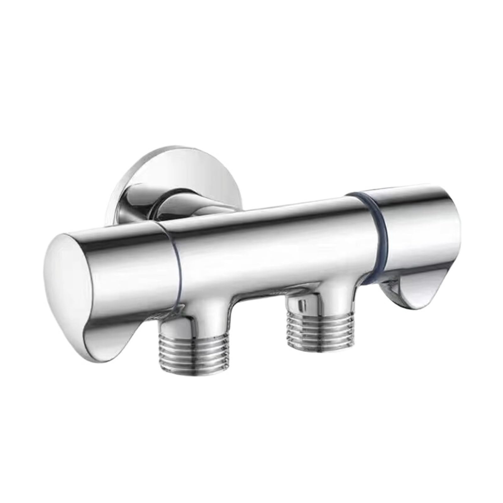 G1/2 One in Two Out Three Way Angle Stop Valve Multi-Functional Water Control Tap