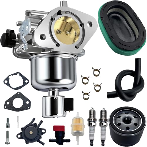 KT735 KT740 Carburetor Kit for Kohler 7000 Series KT725 KT730 KT745 Engine 22HP 23HP 24HP 25HP 26HP replaces 3285367S 1685319-S 3285363S 853-50-S with Air Filter Oil Filter Kit