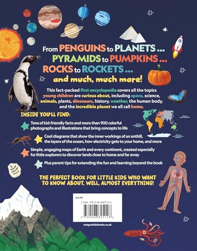Image of Little Kids First Encyclopedia of Almost Everything: Cool Facts About Space, Science, Volcanoes, Dinosaurs, Rockets, Rocks and Minerals and More! (National Geographic Kids)