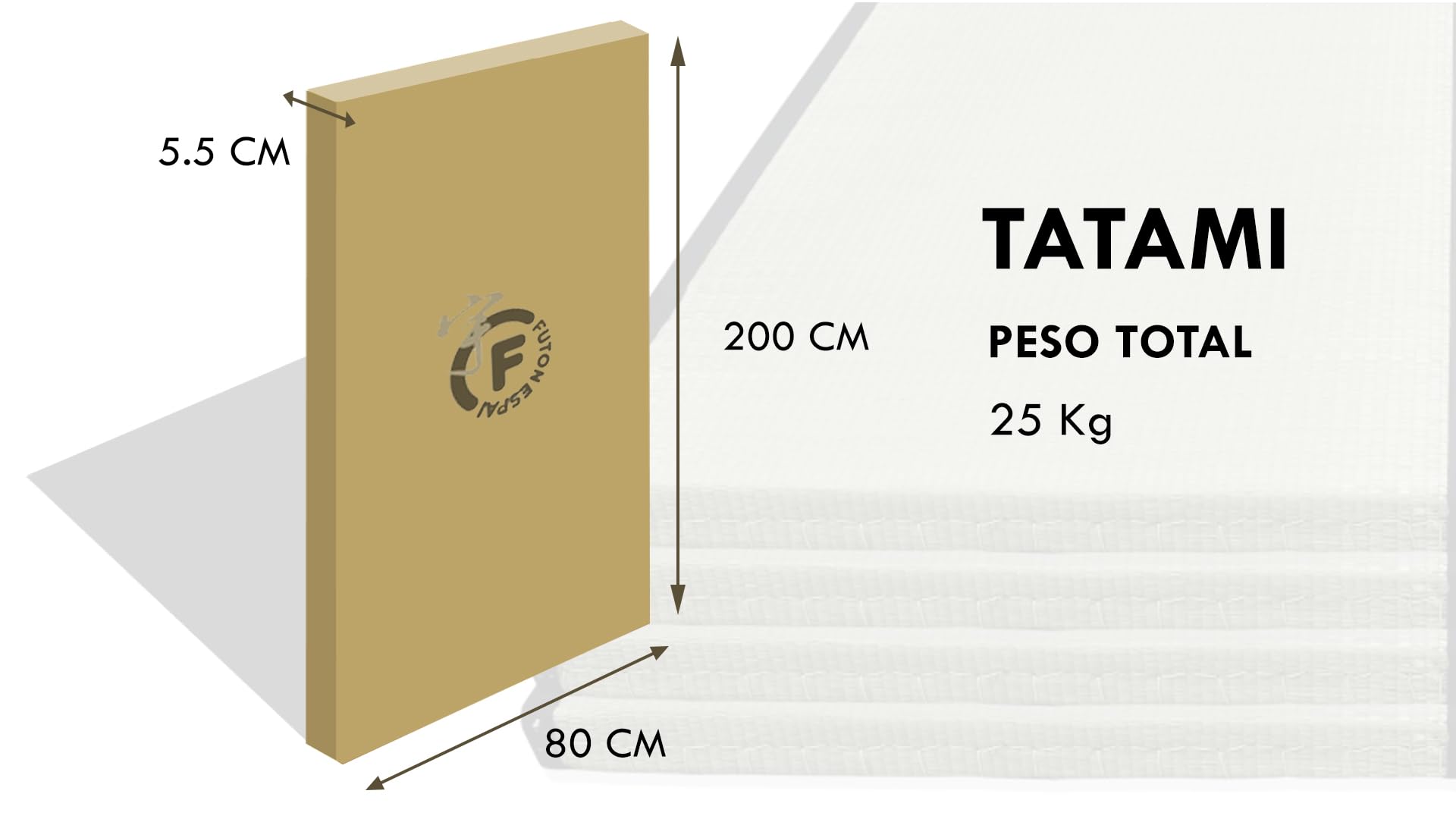 Tatami 200x80x5,5 cm