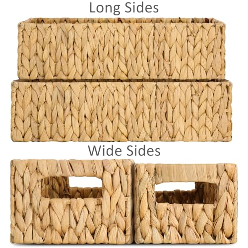 Graciadeco Nesting Small Wicker Basket thumb #4