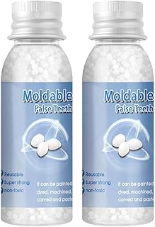 Kits de restauração dentária temporária, kit de substituição temporária de dentes, grânulos de reparo de dentes, kits de restauração de enchimento dentário, maquiagem festa de Halloween encenação dentaduras decoração de Halloween