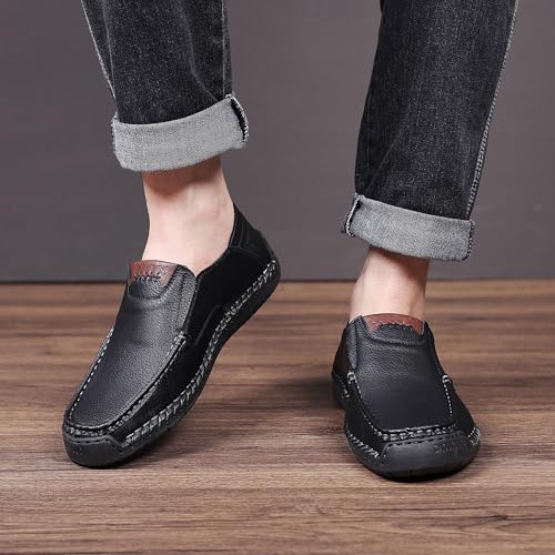 Image of Coramtty Mens Loafers Casual Slip on Shoes Business Moccasins Lightweight Refreshing Classic Slippers Walking Driving Travelling Outdoor