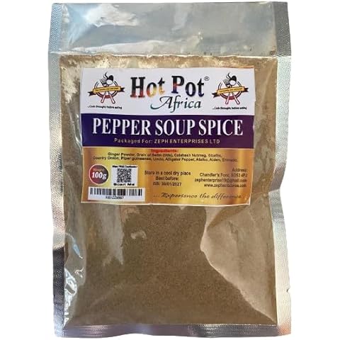 Hot Pot Africa Pepper Soup Spice Mix 2Pks Cover