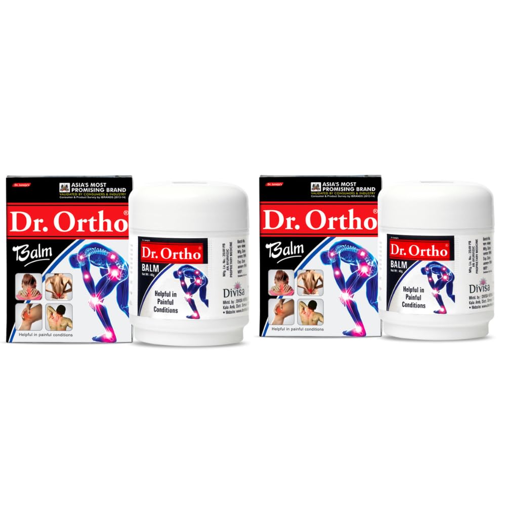 Dr Ortho Balm (40gm, Pack of 2) - 100% Ayurvedic-image-36