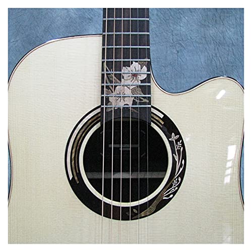 YYYSHOPP 41 Pouces de Guitare Acoustique coupée, Haut de l’épinette Solide, côtés de Bois de Rose Massif et Dos… - Les Beatles, Paul McCartney, John Lennon, RIngo Starr, George Harrison YYYSHOPP 41 Pouces de Guitare Acoustique coupée, Haut de l'épinette Solide, côtés de Bois de Rose Massif et Dos… – Image 4
