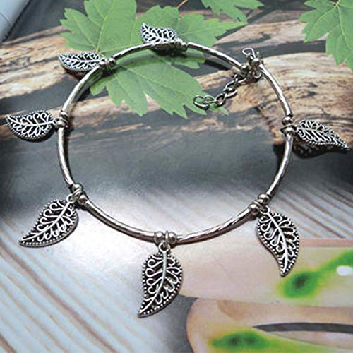 Bearals 100 Pieces Tibetan Silver Jewelry Making Charms Mixed Smooth Charms Pendants for Necklace Bracelet Jewelry Making and DIY Crafting - Thumbnail 7