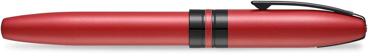 Sheaffer Icon Metallic Red with Gloss Black PVD Appts. Roller Ball Pen, E1911151