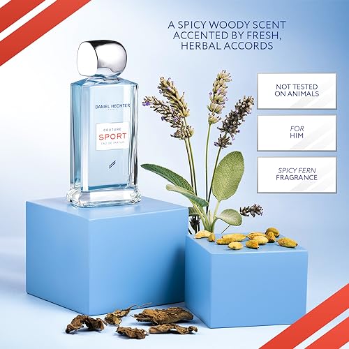 Daniel Hechter Couture Sport Men's Eau De Parfum 100ml Spray. Perfume For Men, Spicy Woody Fragrance For Men, Warm Men's Perfume, Mens Fragrance - Genuine Daniel Hechter Mens Perfumes - Image 4