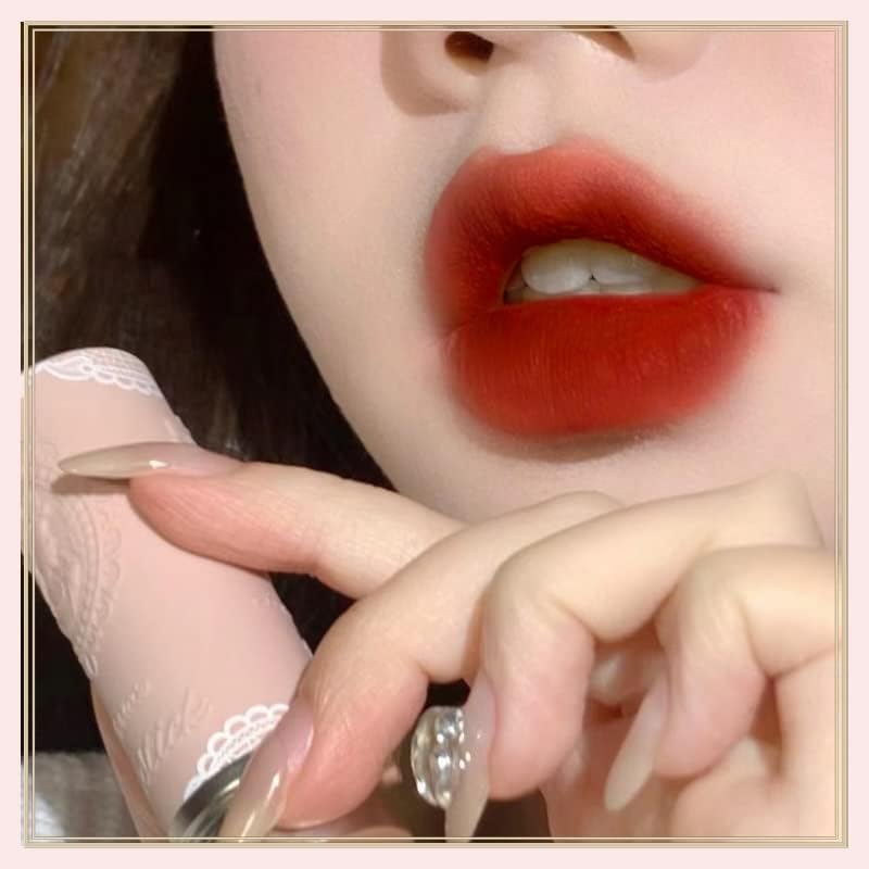 Colorrose Embossed Lipstick Niche Brand Cheap Student Milk Tea Color Lipstick Rosy Brown Matte Moisturizing (15 Cinnamon Honey Tea)