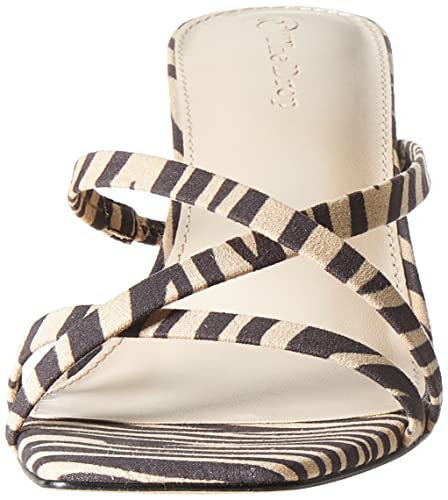 Image of The Drop Women's Amelie Strappy Square Toe Heeled Sandal