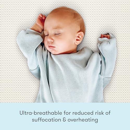 Image of Newton Baby Essential Crib Mattress, Breathable & Washable - White | Baby Crib Mattress, Breathable, Washable, Firm Support, All-Stages, Infant to Toddler, GREENGUARD Gold Certified