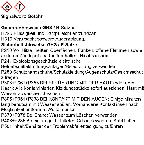 Bioethanol Carlo Milano für Deko-Kamine – Bio-Ethanol und Bio-Alkohol