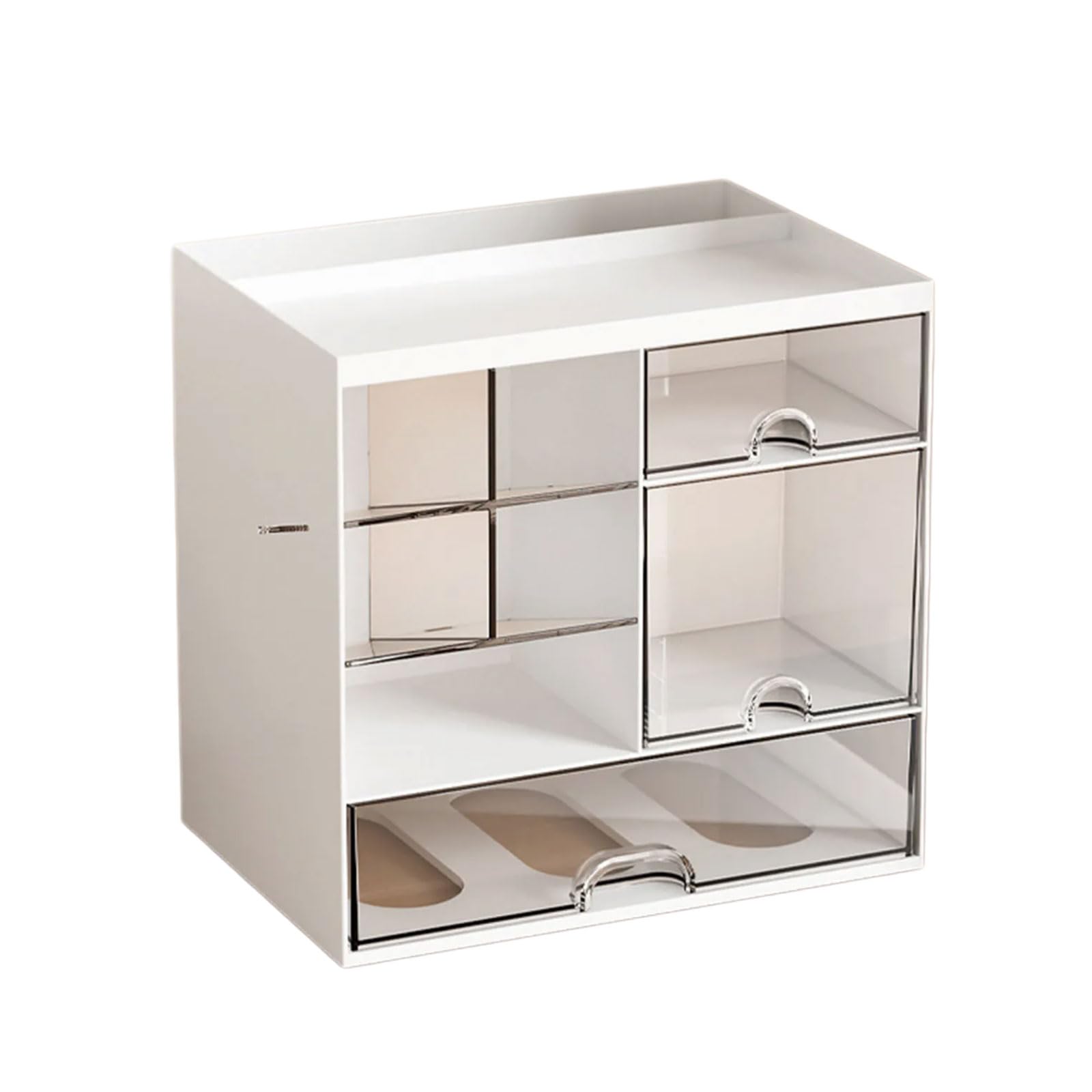 HZGFNBZ Multifunctional Storage Box Pen Holders Makeup Organiser Desk Organiser with Drawers Desktop Organizers Multifunctional Storage Box