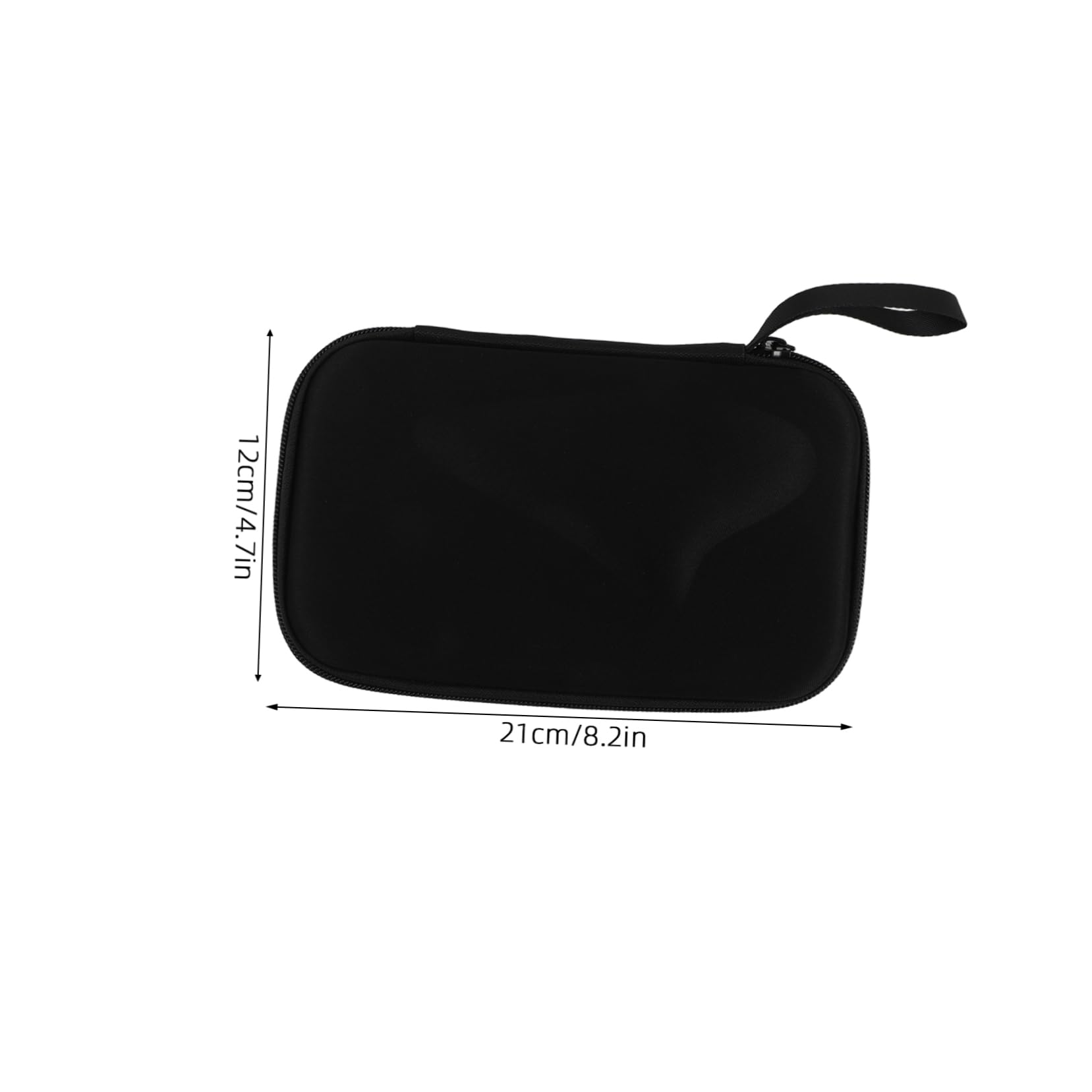 Milisten Eva Hard Shell Case for Hole Ocarina Portable Storage Bag Handle Shockproof Travel Outdoor Case