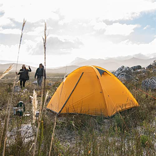 Tente de camping compacte idéale pour randonner léger et au sec