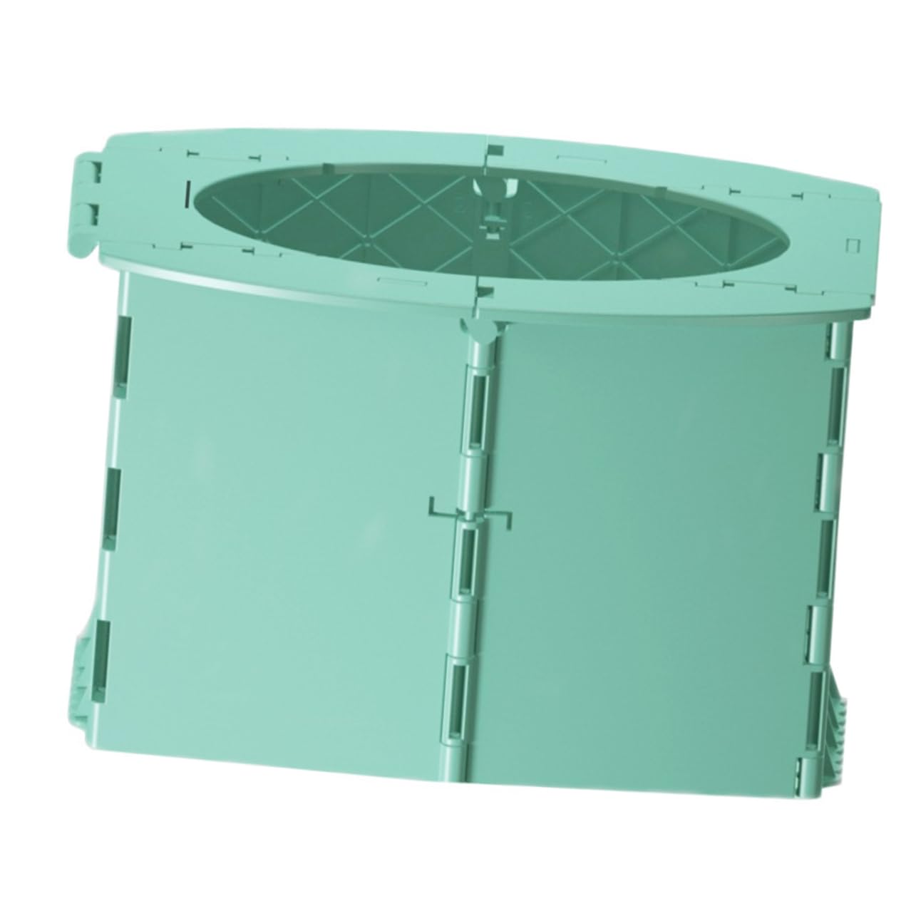 HANABASS 1pc Portable Folding Travel Toilet Material Safe and Odorless Convenient for Car and Outdoors Use for Potty Training the Go Green