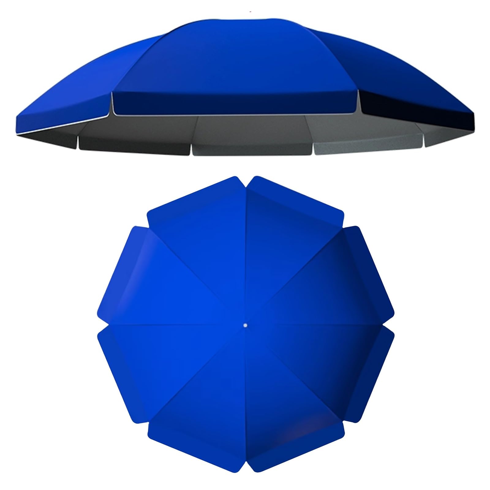 Zapasowy baldachim parasola tarasowego, 0,98 m – 1,45 m – pokrowiec na parasol 8-ramienny, do użytku na zewnątrz i na taras, odporny na warunki atmosferyczne.