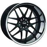 Part Synergy Replacement for 18x10.5 Black SSC Wheel, 5x4.5/5x120 Bolt Pattern, +20 Offset, 73.1mm Hub Bore