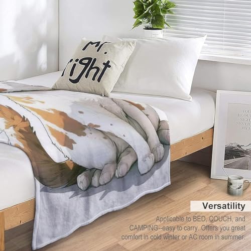 Couverture super douce pour canapé lit et soirées cocooning - 7