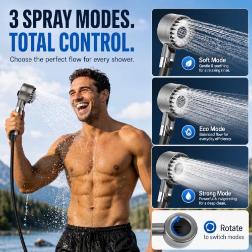 Ducha portátil para camping, ducha recargable de 7800mAh para camping miniatura 4