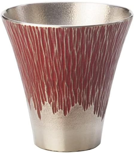 Osaka Tinner, Suzuki, Osaka Nanwa Tinner, Traditional Crafts, Sake Cup, Tumbler, Small, Mt. Fuji, Black, Fut-1-k