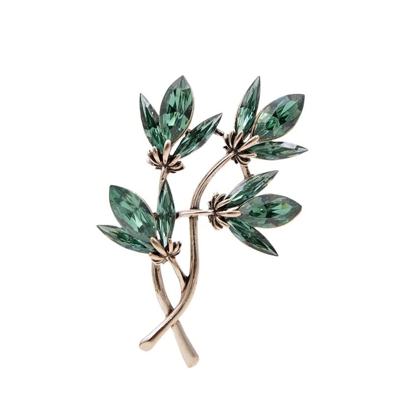 Broches à Fleurs pour Femmes Vintage au Design Simple Élégant Bijou d'Hiver