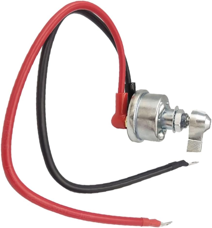 Mikinona Car Battery Cut off Switch Knob Power Disconnect for Vehicles Yachts Trucks