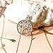 Li-Jacobs Silver Tree of Life Family Tree Pendant Necklace Fashion Jewelry Christmas Birthday Gifts for Women Family Gifts for Mom Grandma Teen Best Friend Teacher (18