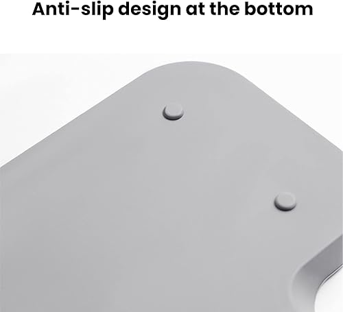 Miniatura 3 de Jabonera de silicona gris - Jabonera autodrenante - Jabonera autodrenante - Jabonera para jabón - Jabonera drenante - Jabonera para fregadero -