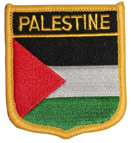 Buxton's Badges Multiple Palestine Embroidered Shield Flag Patch