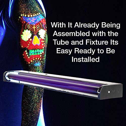 Adj BLACK-24BLB 24 Inch Black Light Fixture thumb #2