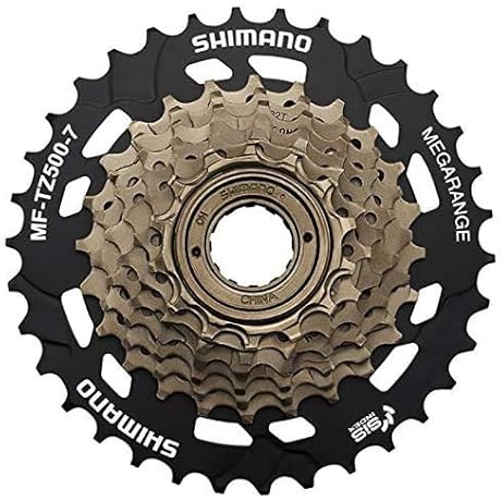 7-Speed Freewheel (MF-TZ500) - Exceptional Performance for Smooth Rides