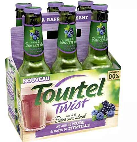 Tourtel Cerveza sin alcohol Mure y Arándano 6 x 27,5 cl