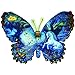Fantasy-Schmetterling (Konturenpuzzle): Fantasy Butterfly
