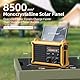 Solar Kurbelradio mit 12000mAh Akku Wiederaufladbare, Extra Große Solarpanel, AM/FM Notfallradio mit Taschenlampe & Leselicht, Hohe Klangtreue, Aufladbar Powerbank, SOS Alarm, für Outdoor, Camping