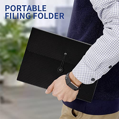 Expanding File Folder, 13 Pockets Accordion File Organizer, A4 Letter Size Paper Document Receipt Organizer Accordian Filing Folder For Classroom, Home, Office And Travel #TOP5
