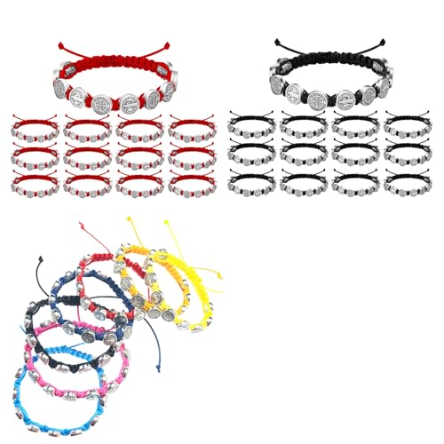 Pulseras benedictinas de hilo para tu protección espiritual en el día a día 6