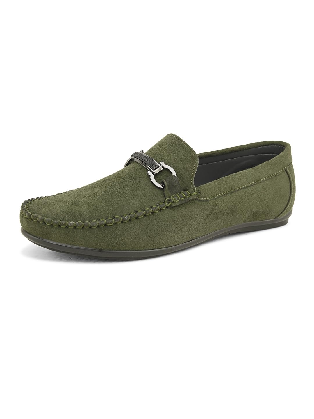 SIR CORBETT Olive Suede Leather Loafer Shoes for Men 11 UK (B0CZPCWSWM) Amazon Price History, Amazon Price Tracker