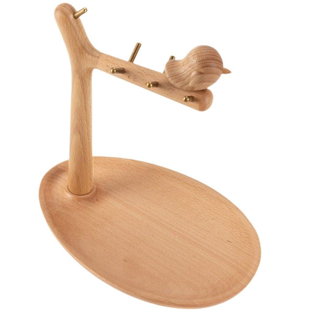 Amazon｜Toivexa 鍵置き 玄関 キースタンド フック 木製 鳥