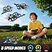 4DRC RC Planes Remote Control Airplanes for Kids, Foam Remote Control Planes for Kids Adults Beginners, Remote Control Helicopter Fighter Jet Drones for Kids Adults, 360° Flip Easy to Fly