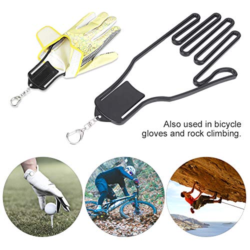2Pcs Gloves Stretcher, Plastic Keeper Support Rack Holder Dryer Hanger Frame Rack Stretcher Hanger, for Sports Gloves - Image 3