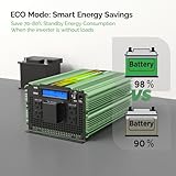 EDECOA 3500w Off Grid Inverter 12v to 240v Pure Sine Wave 7000w Peak Solar Vehicle High Power Voltage Converter DC to AC with New UK Outlet - Image 3