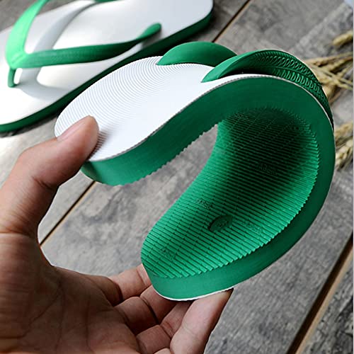 MTFBQ Bathroom Flip Flops for Men Soft Unisex Slippers Quick Drying, Anti-Slip Shower Spa Bath Pool Gym Beach Slides Flip Flop Open Toe Comfortable Soft Sandals Shoes (Color : Black, Size : EUR36)3