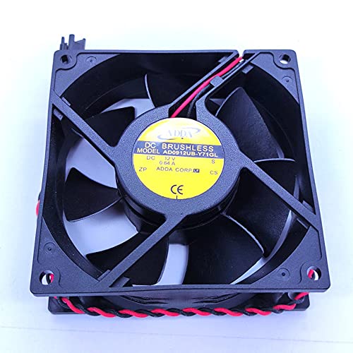 ZSOXPF ADDA AD0912UB-Y71GL 12V 0.64A 2-wire 90x90x32mm Server Cooling Fan