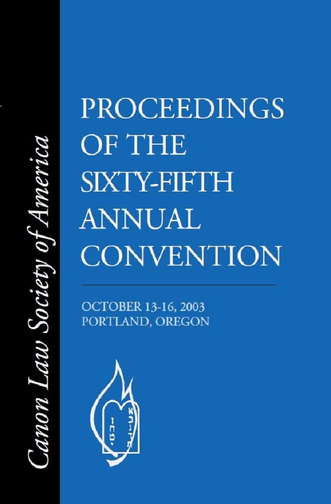 CLSA Proceedings of the 65th Annual Convention: Portland, OR October 13-16, 2003