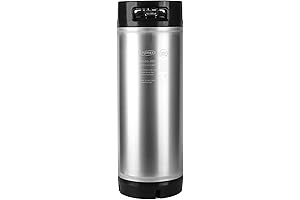 TMCRAFT Home Brew Essential: 5-Gallon Ball Lock Keg with Sturdy Handles