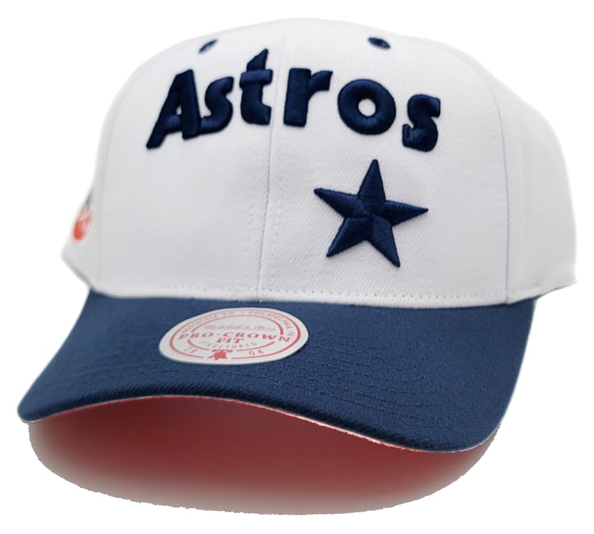 Gorra Snapback Mitchell & Ness Houston Astros Blanca miniatura 2