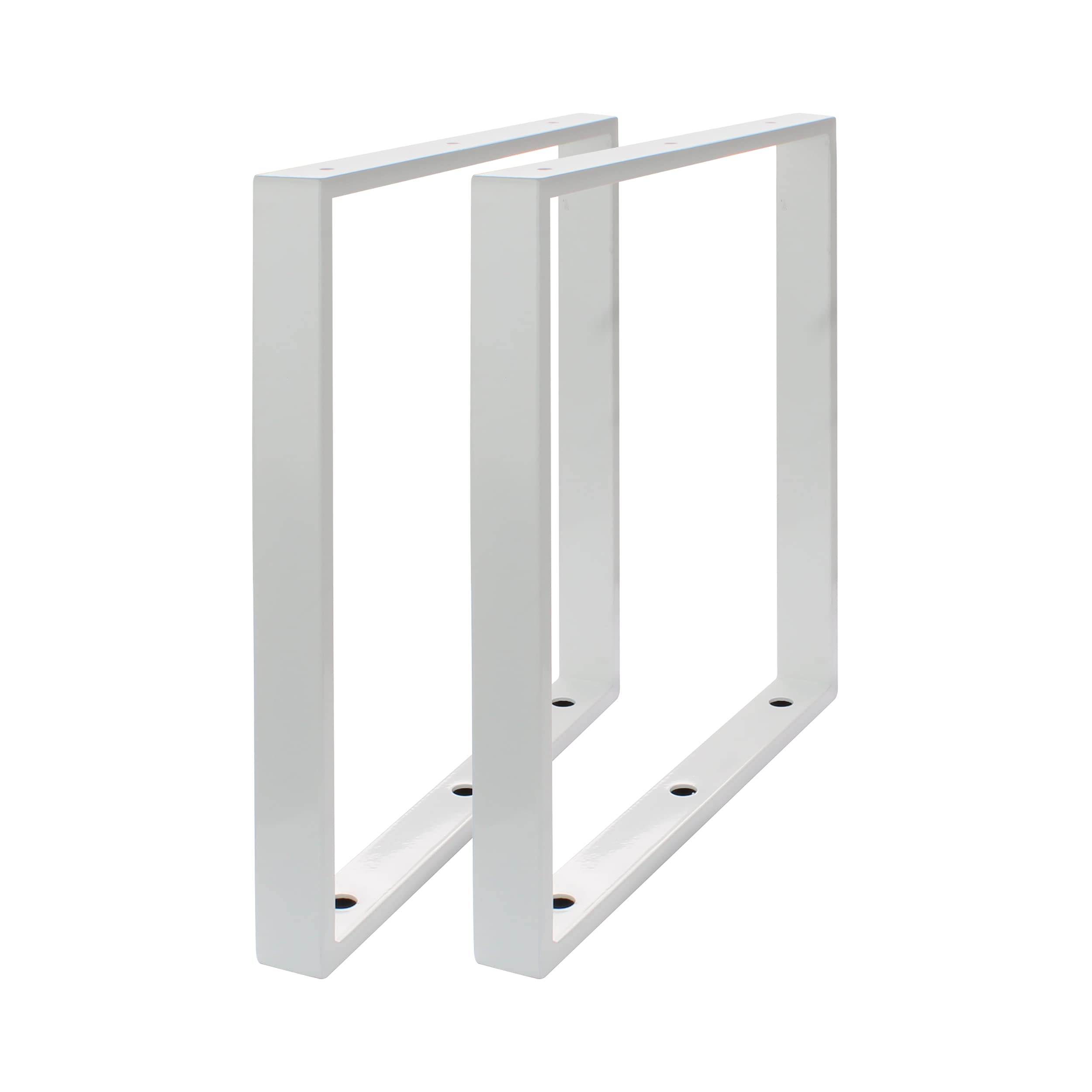Natural Goods Berlin 1x Estante RAHMEN, Sistema De Estantería Cubo Para Estante De 30 Cm, Estante De Pared, Soporte De Pared, Marco Lateral De Metal De Pie Libre (Blanco, 30 X 35cm